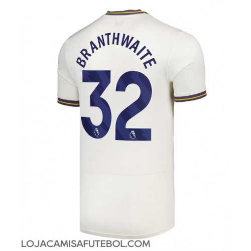 Camisa de Futebol Everton Jarrad Branthwaite #32 Equipamento Alternativo 2024-25 Manga Curta